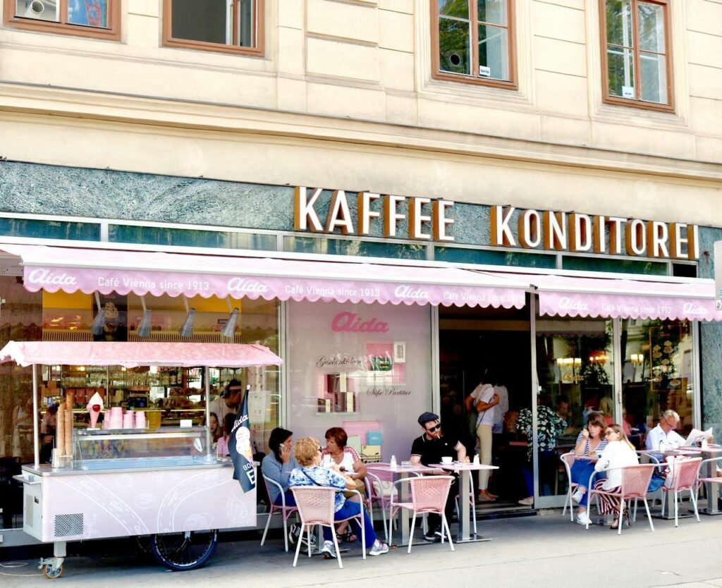 Coffee house in Vienna - Austria